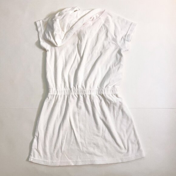 Hanna Andersson White Terrycloth Swim Coverup, Size 10 - Picture 2 of 4